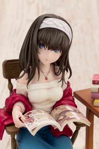デレマス」よりフィギュア「鷺沢文香-off stage-」本日発売