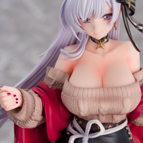 アズールレーン」より指揮官とのデートに臨む私服姿のベルファストが