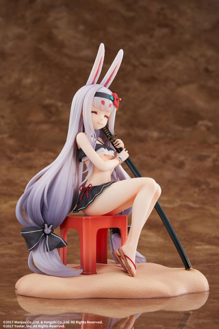 アズールレーン 島風 小休憩のサマーアイランドVer. 通常版 フィギュア 夏を満喫する島風を表現。フィギュア「アズールレーン 島風 小