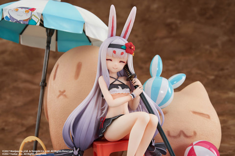 AZZURE - 島風(しまかぜ) 小休憩のサマーアイランドVer. DX版 アズールレーン 1/7 完成品 フィギュア エレガント 夏を満喫する島風を表現。フィギュア「アズールレーン 島風 小
