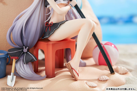 夏を満喫する島風を表現。フィギュア「アズールレーン 島風 小