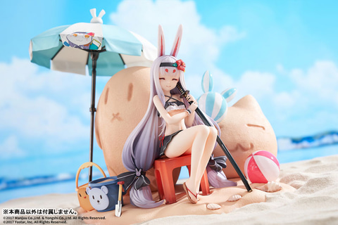 夏を満喫する島風を表現。フィギュア「アズールレーン 島風 小