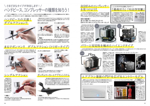 基礎から応用までわかるエアブラシの永久保存版「エアブラシの教科書