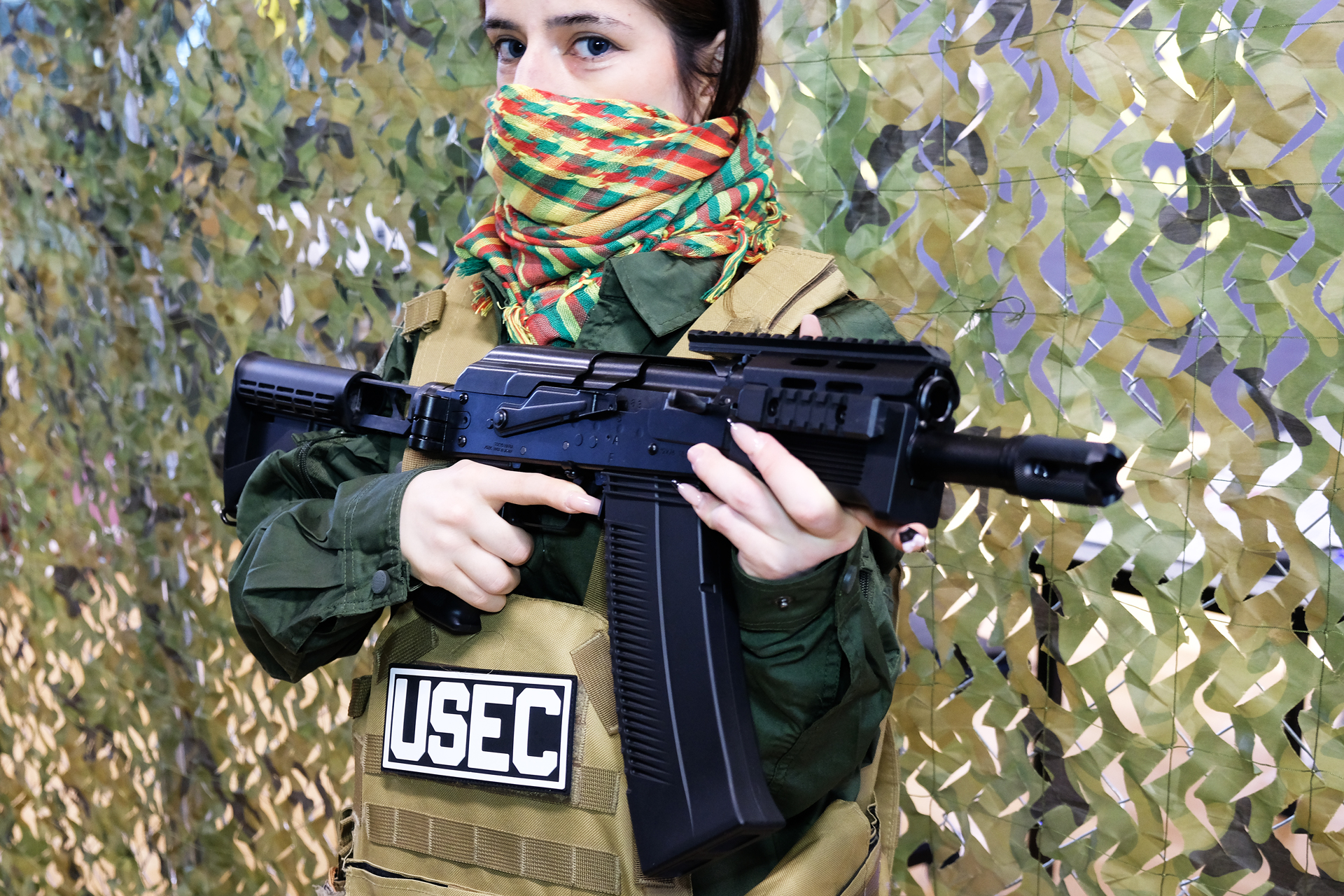 「サイガ-12 SBS」はハイダー含め、ミリタリーテイストが濃くなった