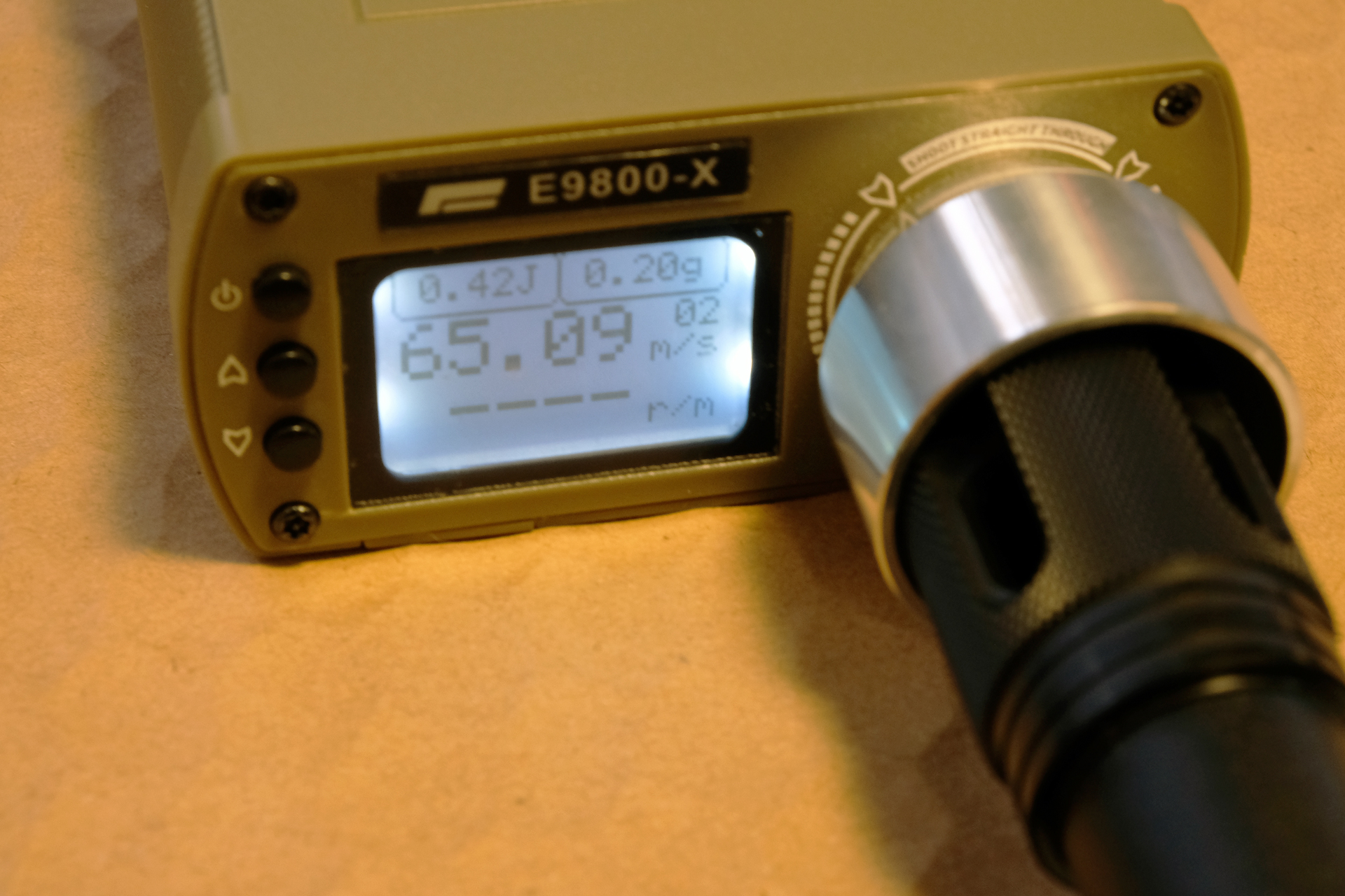 この時期のガス式ショットガンとしては充分なパワー