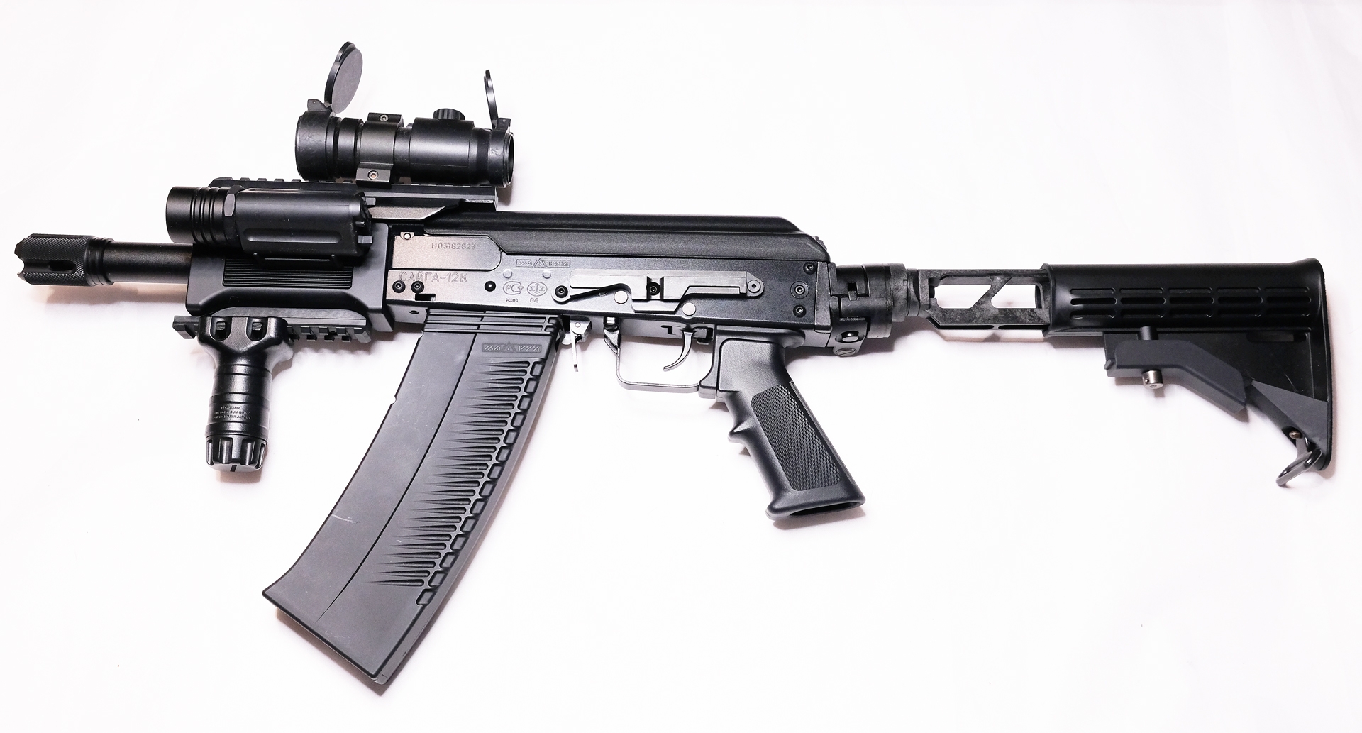 「NEWプロサイト」「LEDプロライト」「ショートフォアグリップ ブラック」