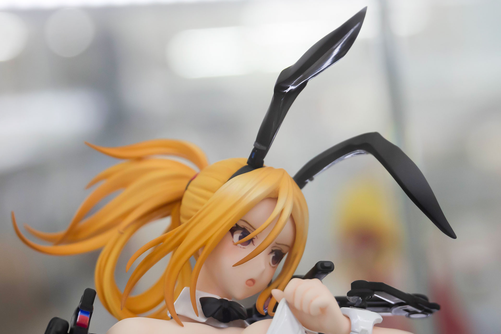 ウサギの耳はかなり大きめだ