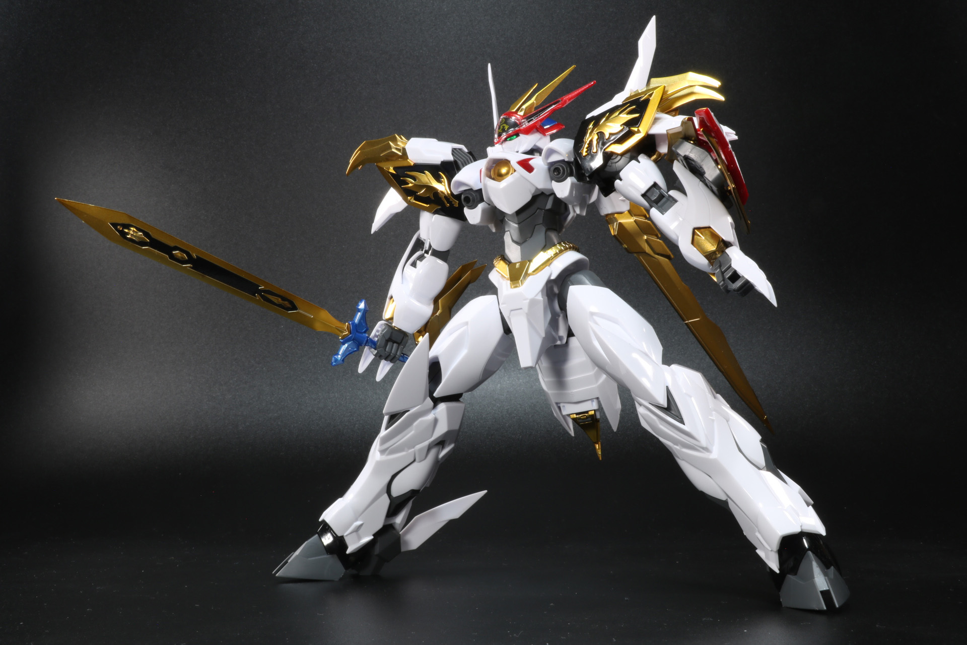 構えた姿もダイナミックに映える