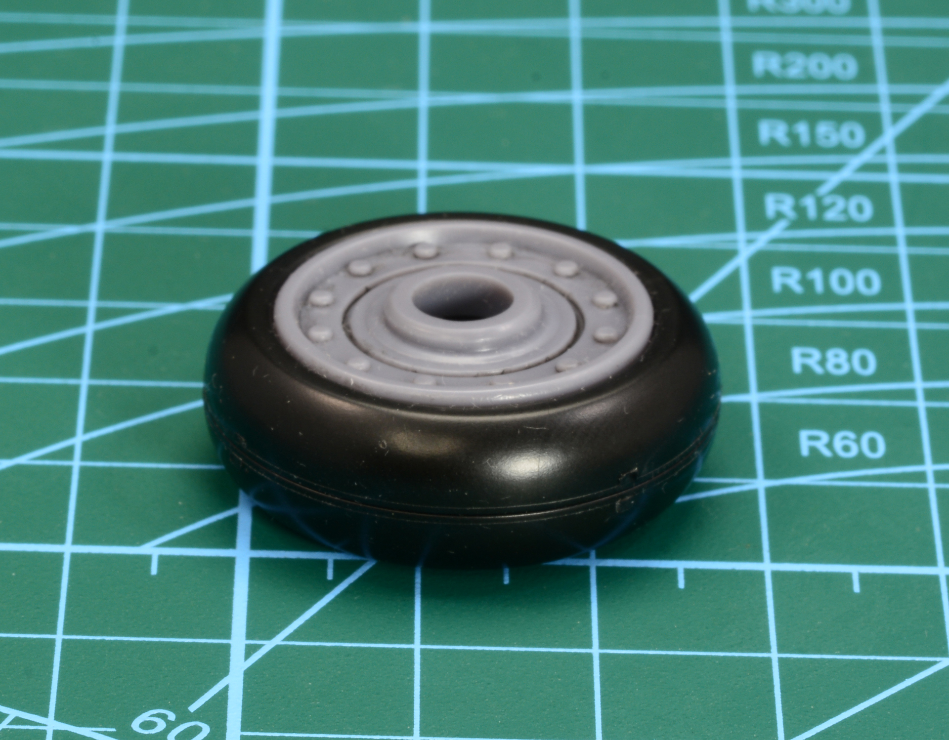 タイヤ部分はなめらかだ