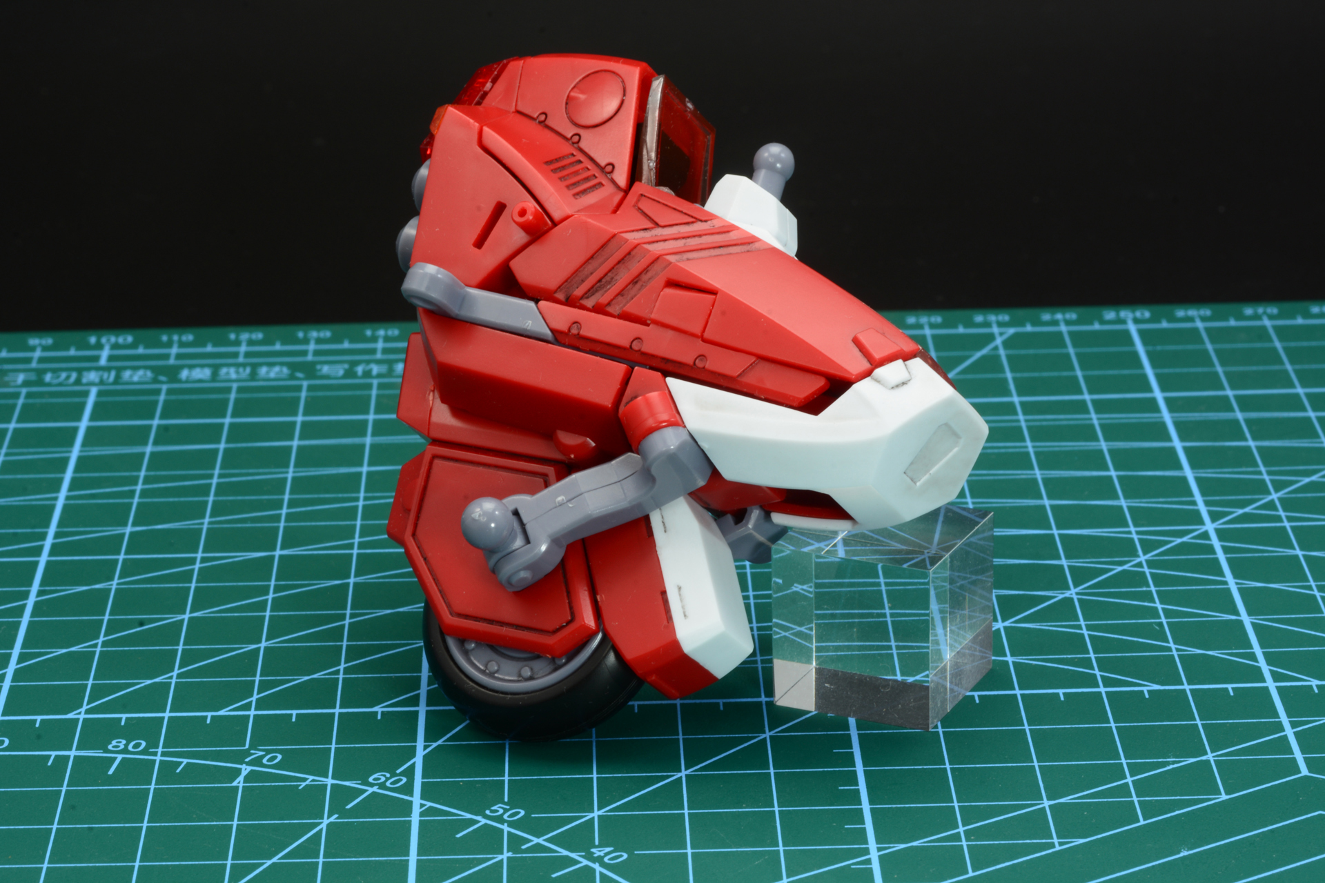 ガーランドの大きな特徴である、肩の付け根のタイヤ部分