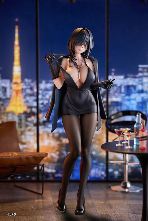 バラ氏が描くオリジナルキャラ「横山いしみ」が1/6スケールの黒