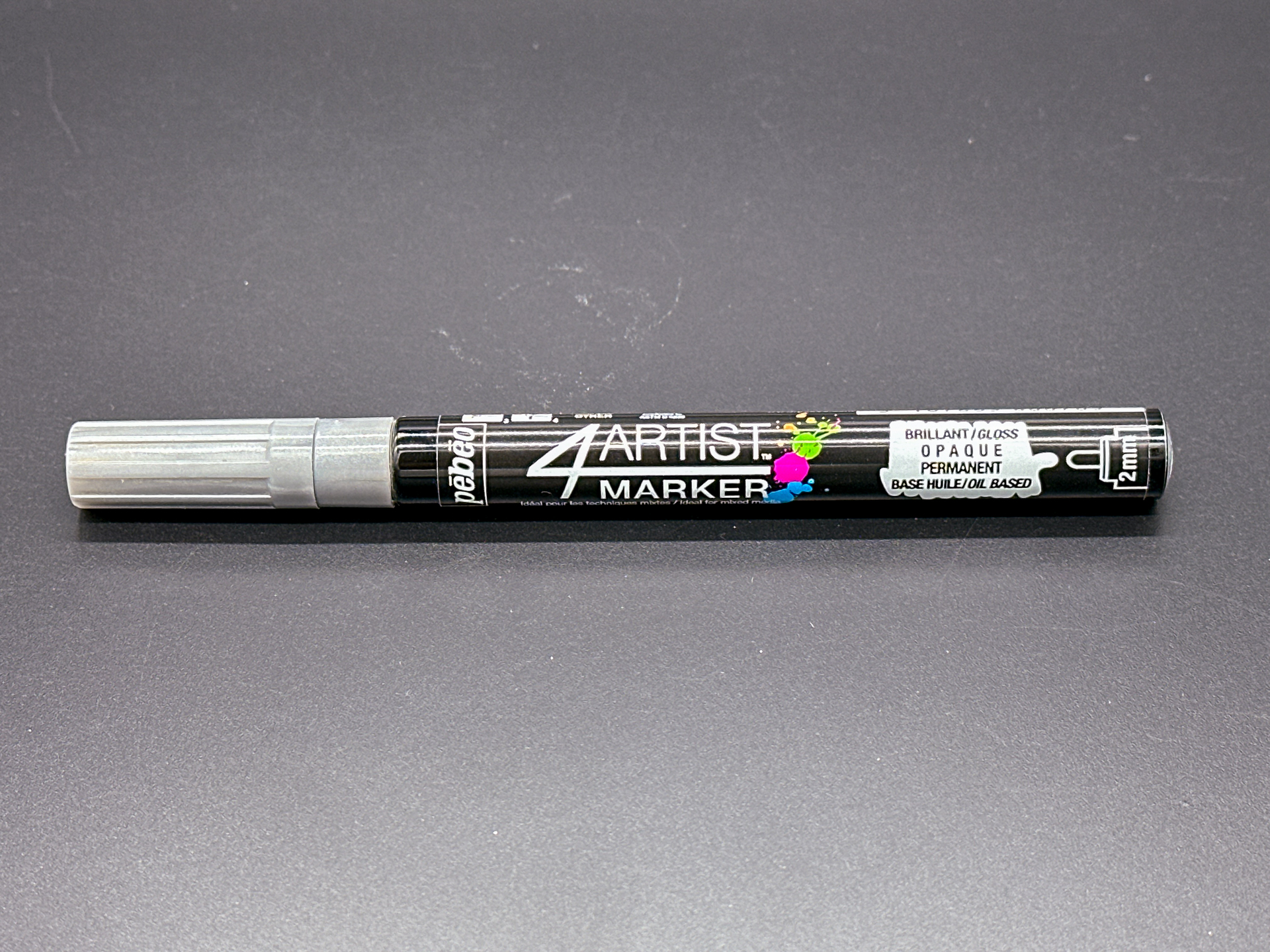 「4ARTIST MARKER シルバー 2mm」はウェザリングにも使用していきます。