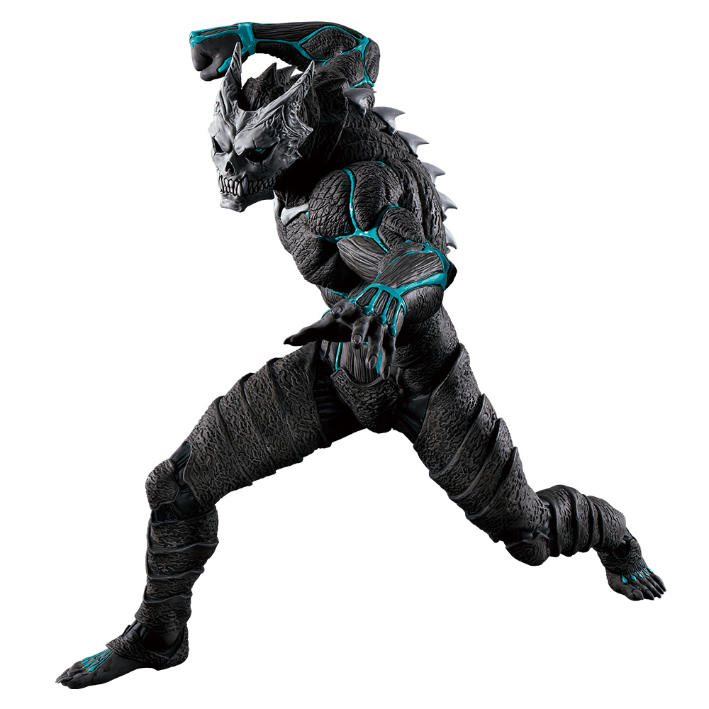 上腕二頭筋と三角筋のディティール違いまで、怪獣８号の設定を細かく再現