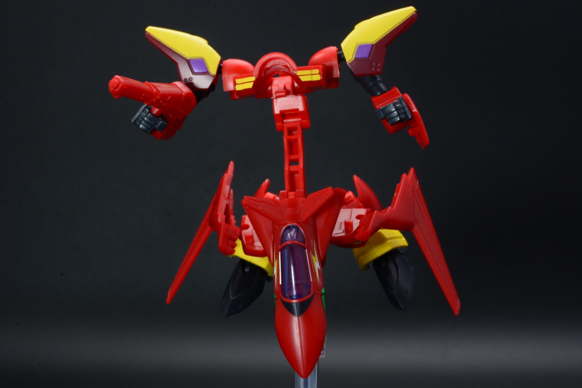 上半身を再び外し、機首を曲げる