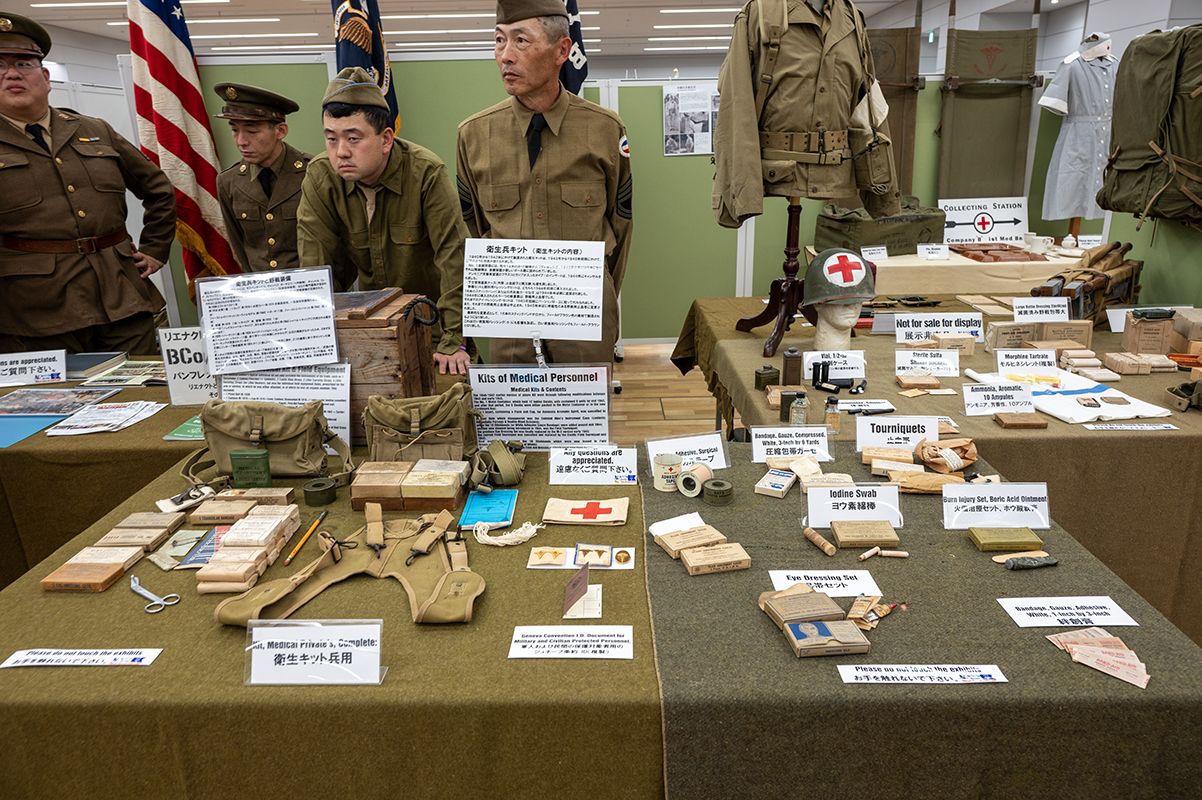 米軍日系アメリカ人部隊「第100歩兵大隊」を再現するリエナクトメントグループ“B Co/100Bn”