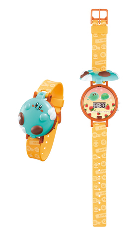 カービィのグルメフェス」のカラフルなウォッチがガチャで登場