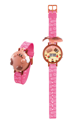 カービィのグルメフェス」のカラフルなウォッチがガチャで登場