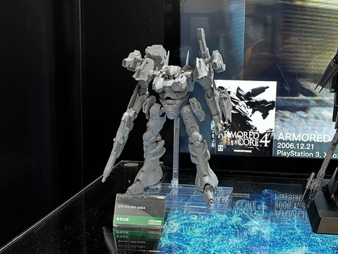 コトブキヤ、「AC6」よりスティールヘイズをプラモデル化！ 会場にて