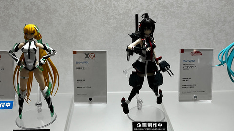 艦これ、初音ミクなどキャラクタープラモ「PLAMATEA」シリーズの原型が