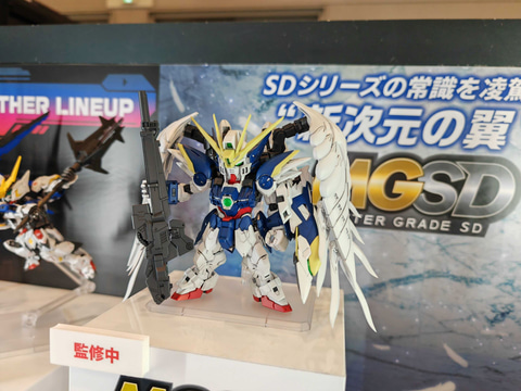 ガンプラ「MGSD」シリーズ第3弾は「ウイングガンダムゼロEW