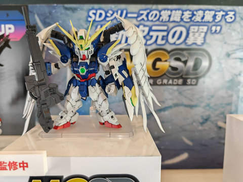 ガンプラ「MGSD」シリーズ第3弾は「ウイングガンダムゼロEW
