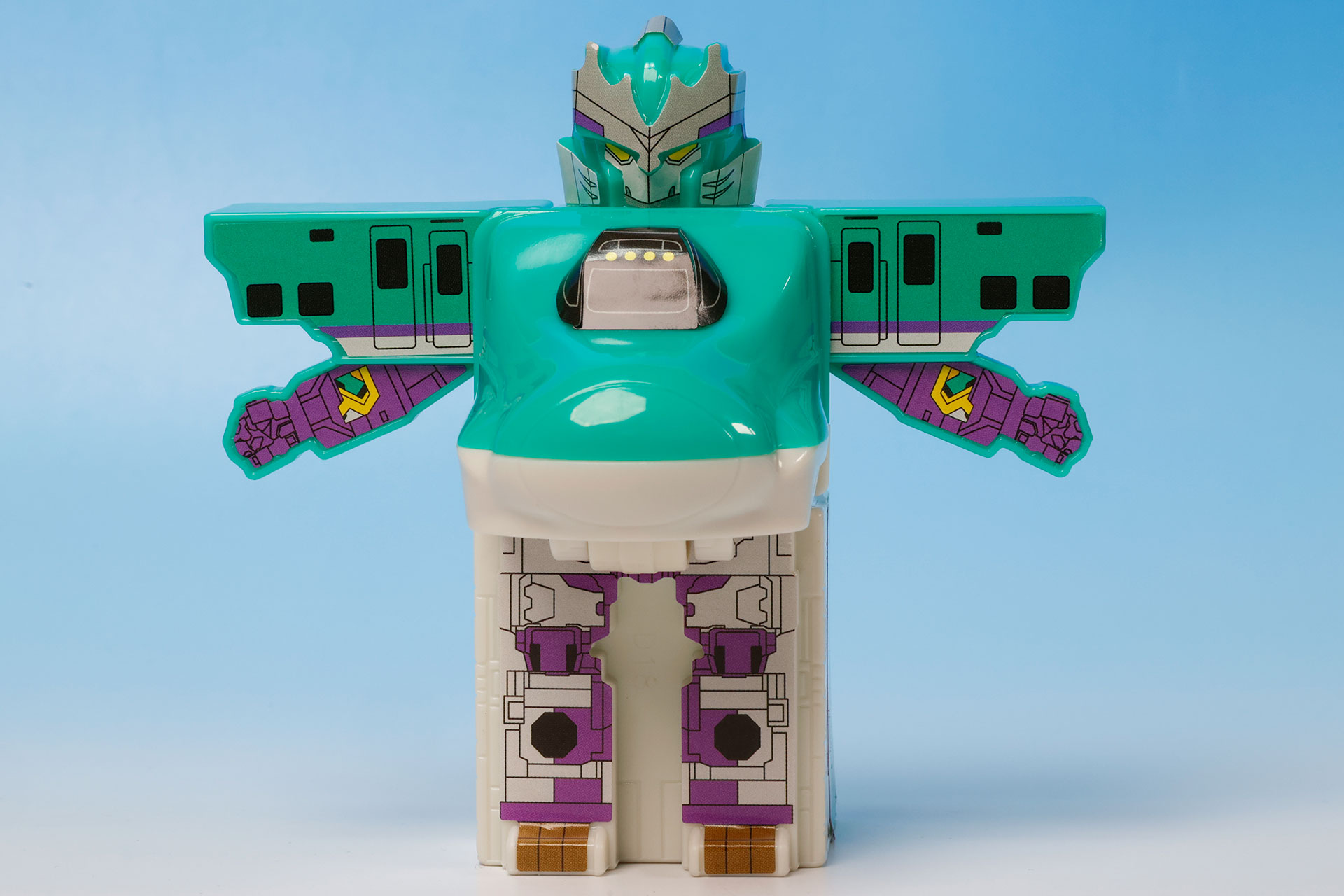 シンカリオンモードに変形させたところ