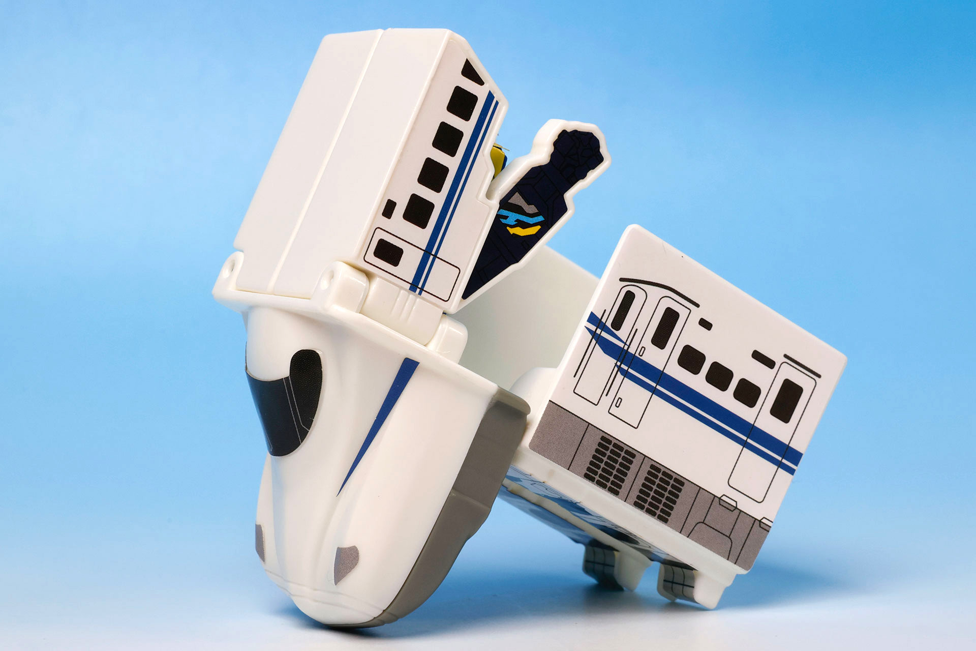 シンカンセンモードに変形させよう