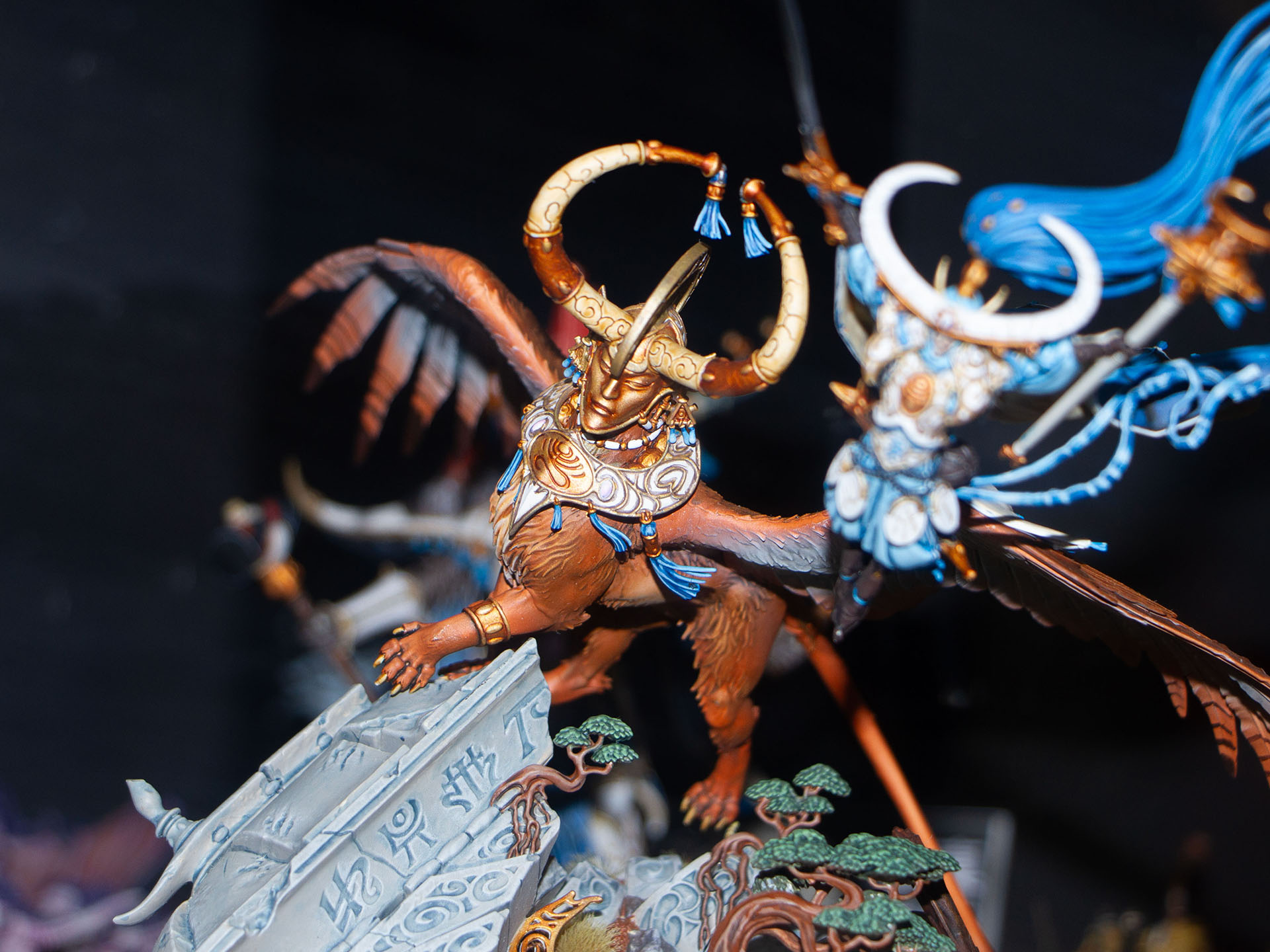 「AoS」より「大賢者テクリスとハイシュの精霊セレナール」