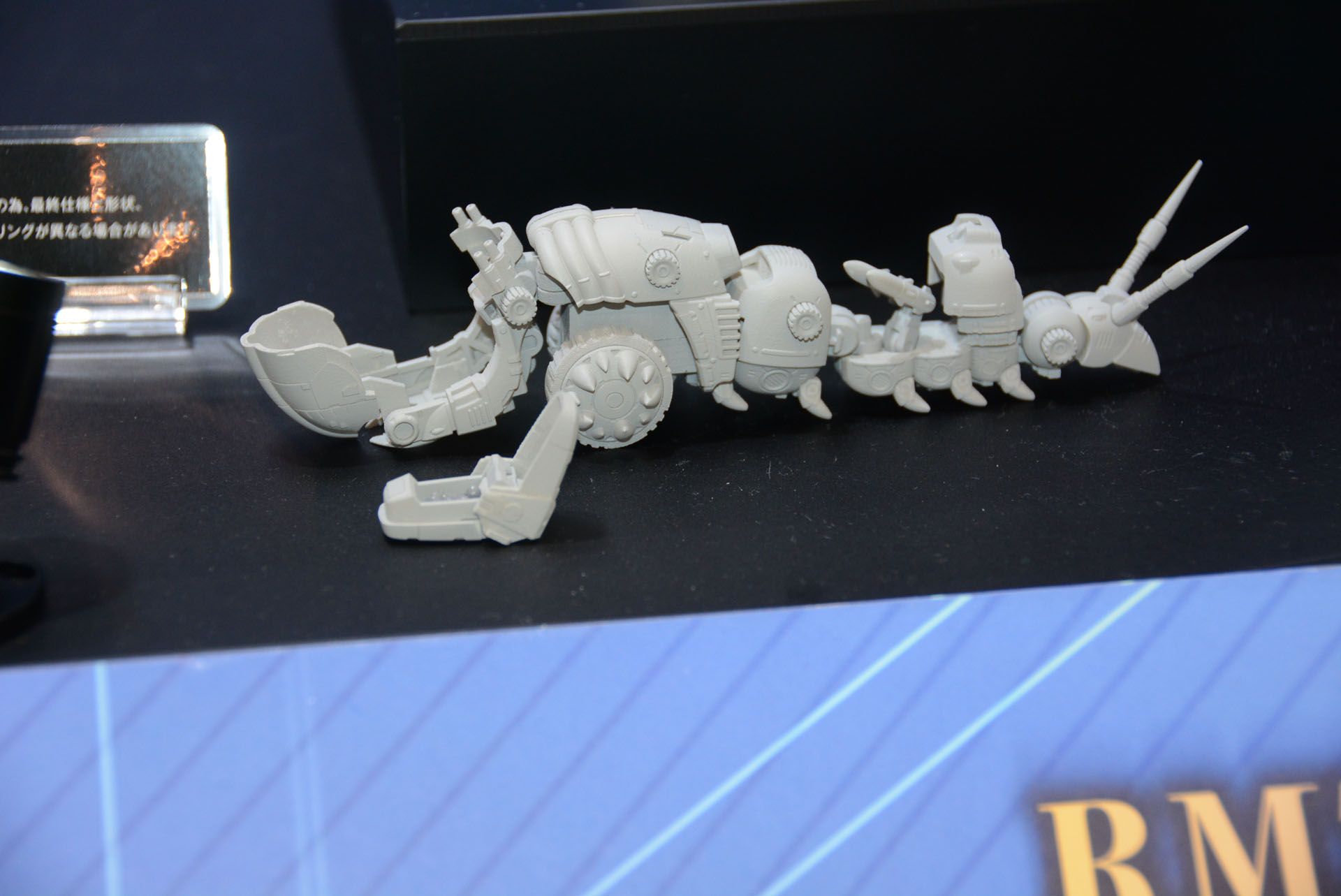 ディテール、可動、ポージングに注力したプラモデルシリーズになる