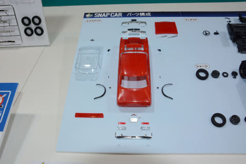スナップキット」の技術を活用しつつ、1/24の本格表現を実現する