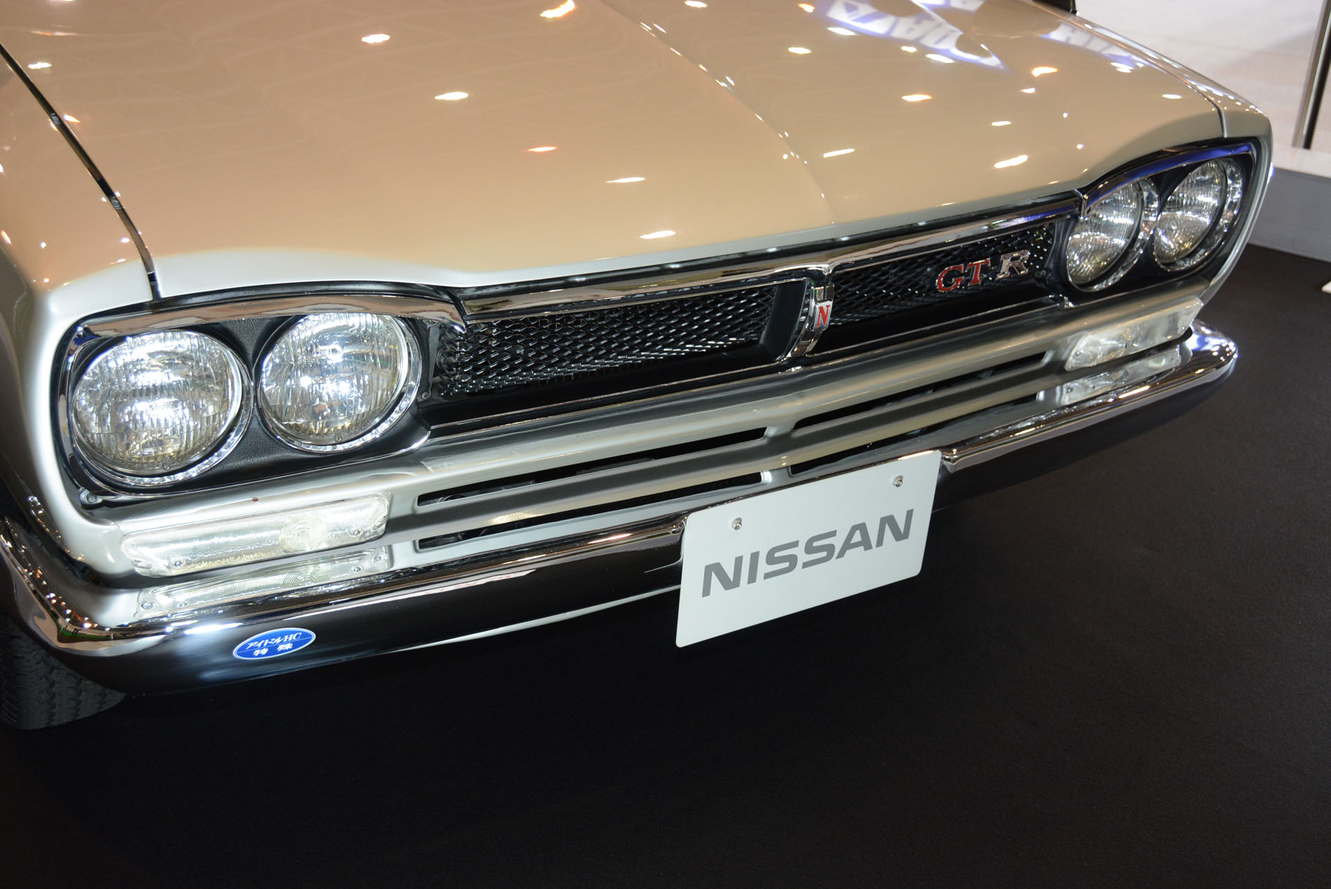 会場では実車も展示。商品の表現力を見て欲しいとのこと