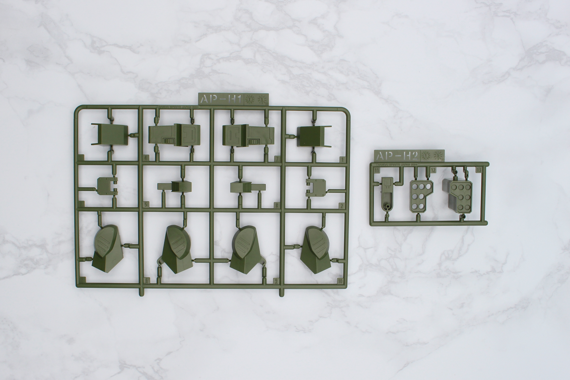 AP-H1パーツ、AP-H2パーツ