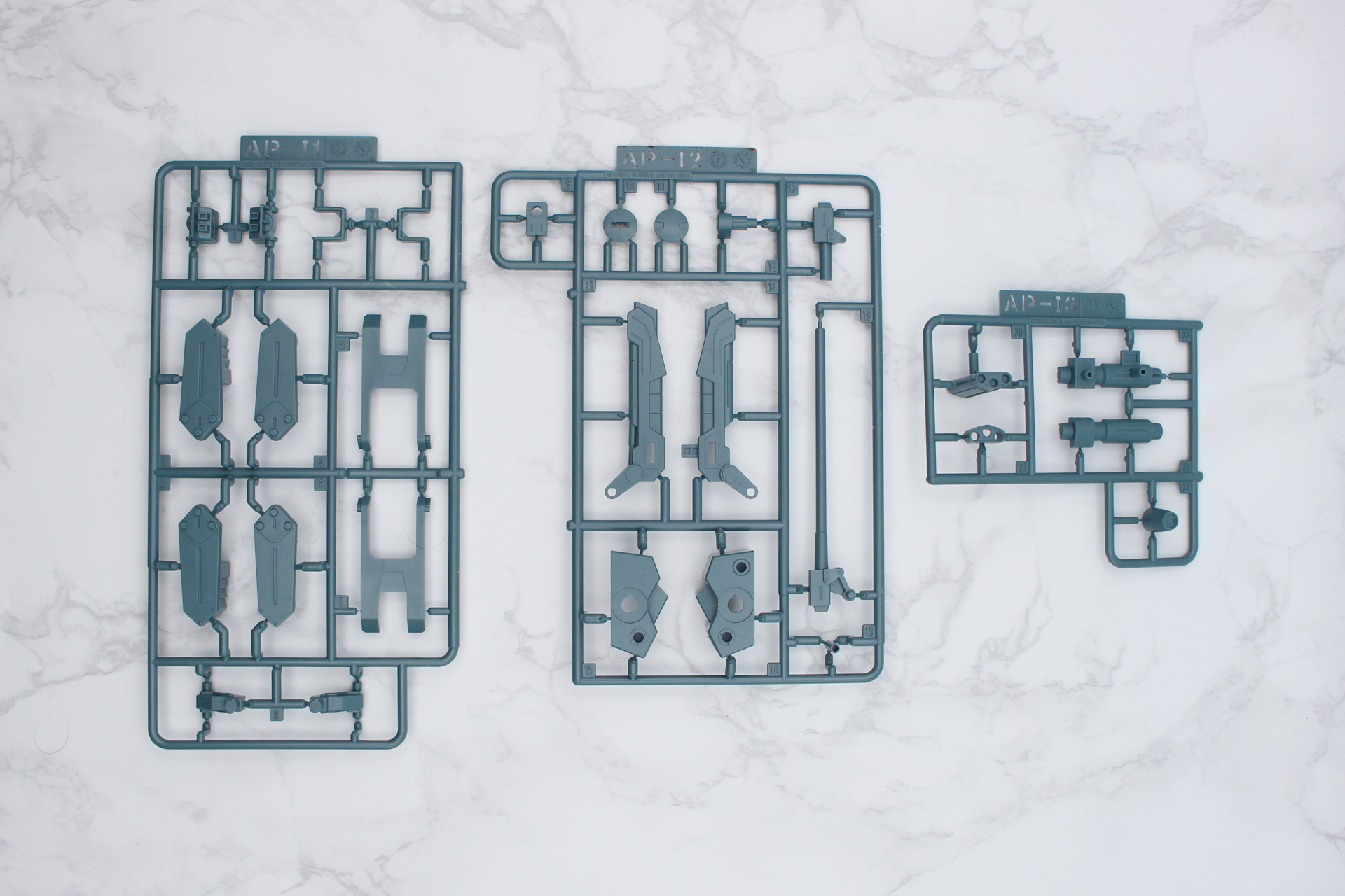 AP-I1パーツ、AP-I2パーツ、AP-I3パーツ