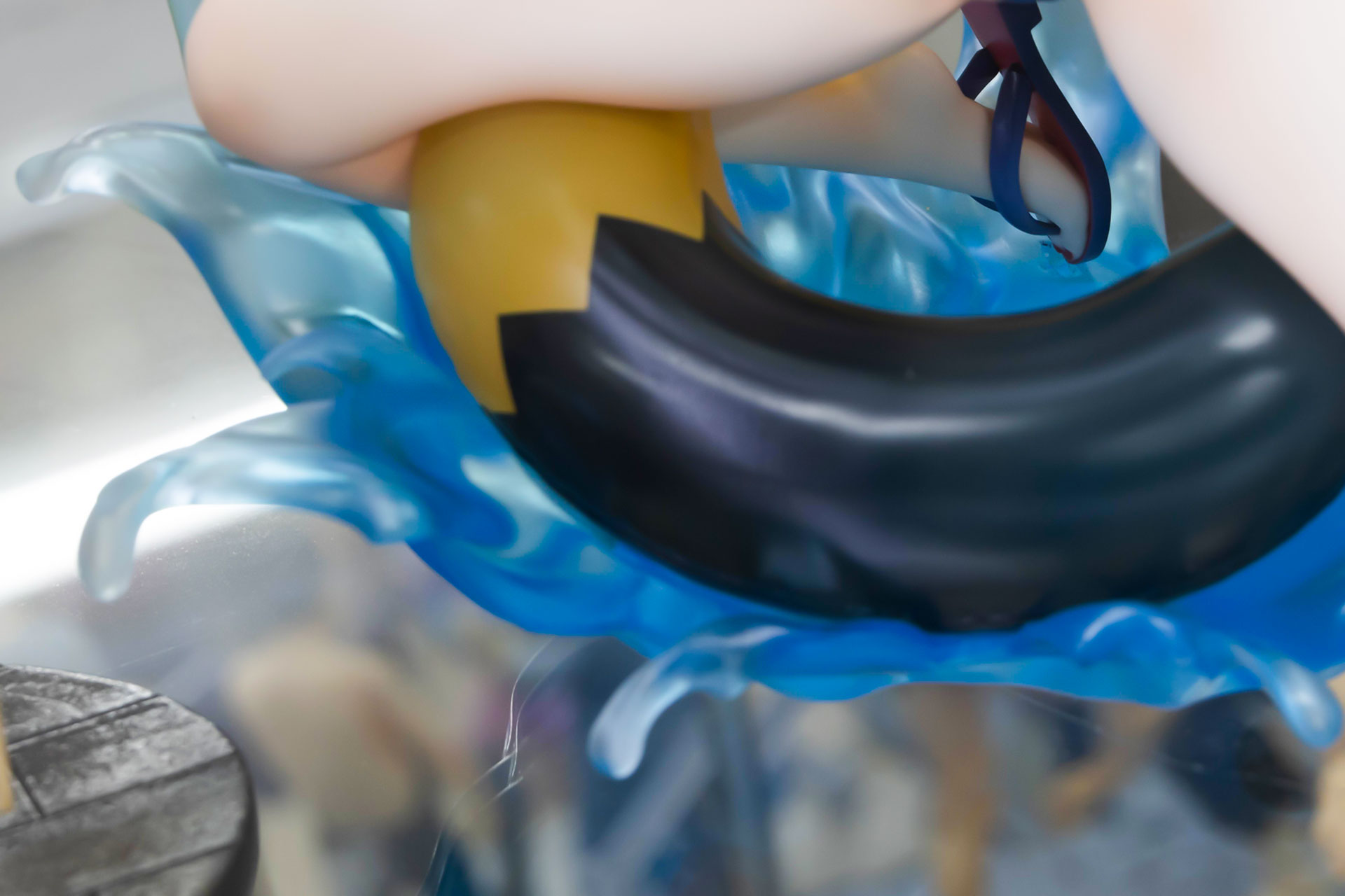 水のエフェクトが夏っぽさを演出してくれている