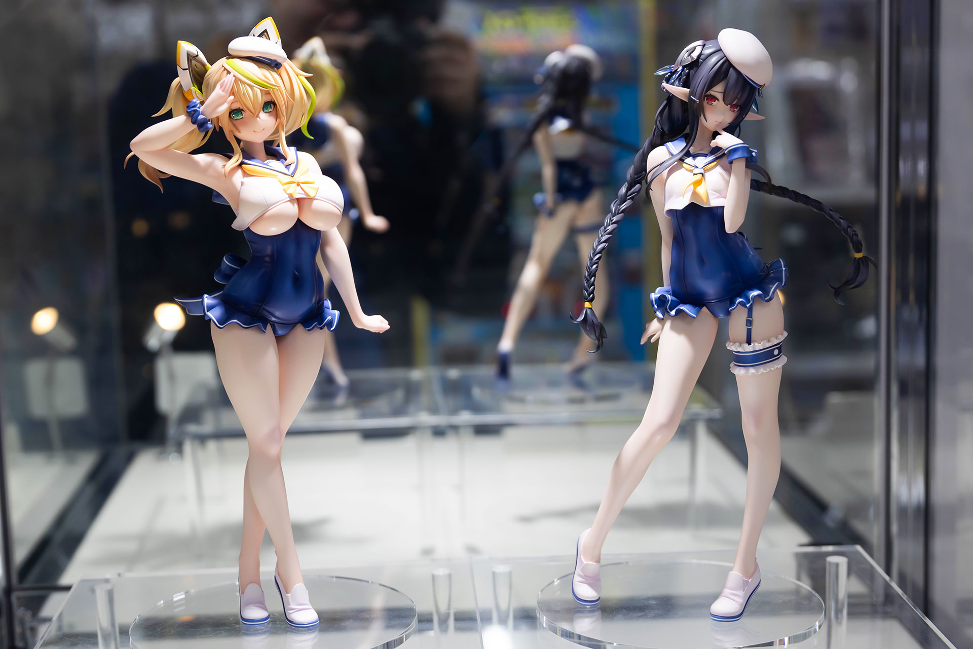 蒼海のアネットの全高は約252mmで、涼風のジェネは約262mmだ