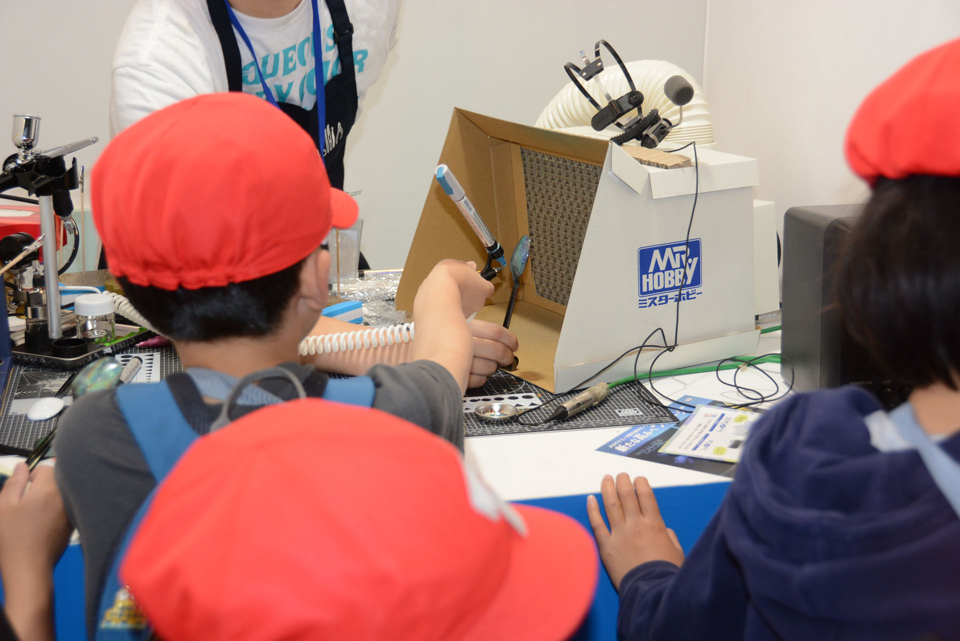 エアブラシ体験も