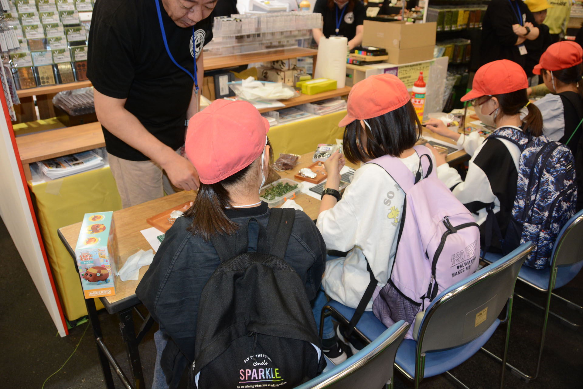 M.S Modelesはレンガを使ったジオラマ体験