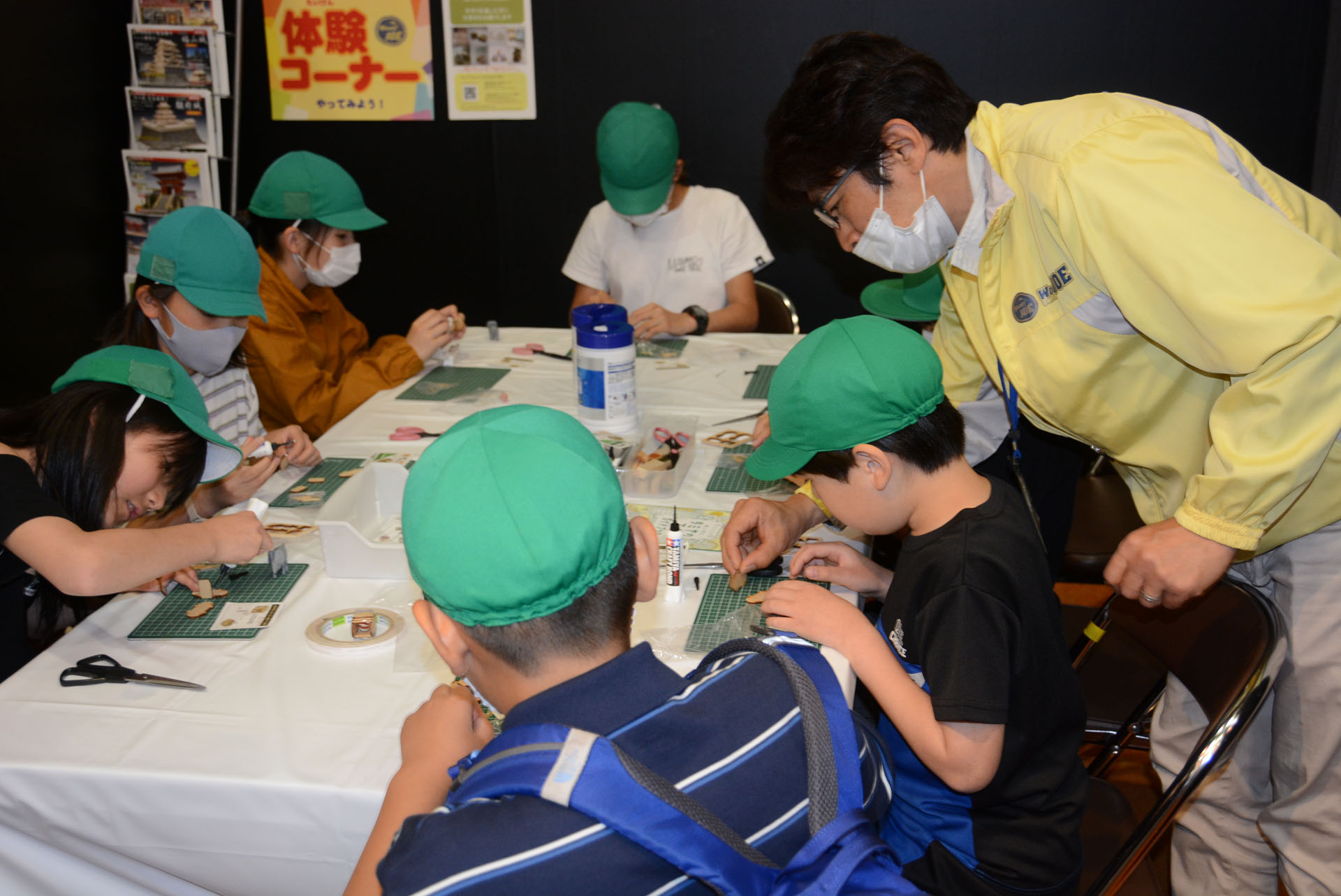 ウッディジョーは木製模型の体験