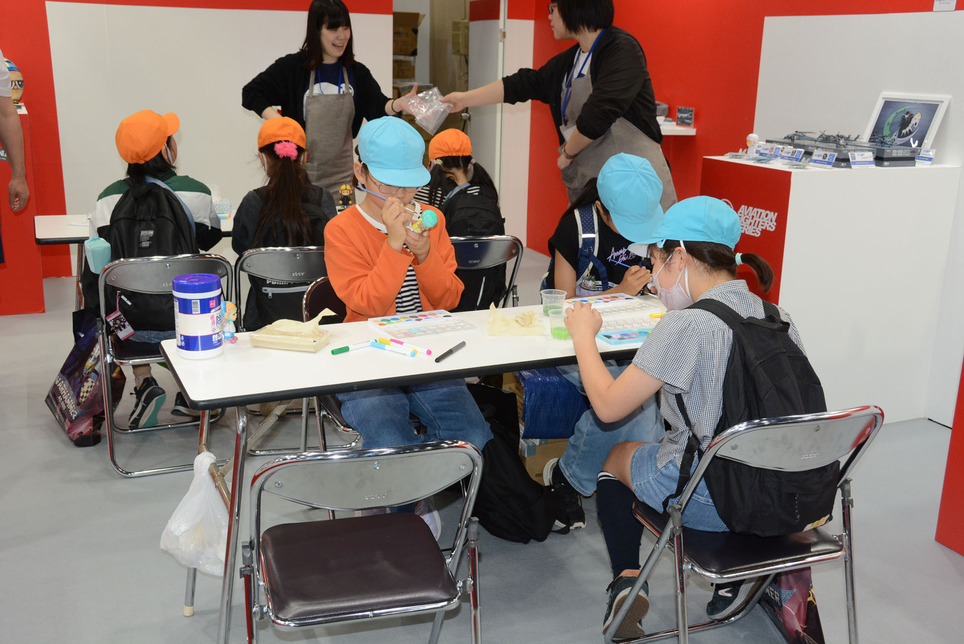 S14は水彩塗料での体験を