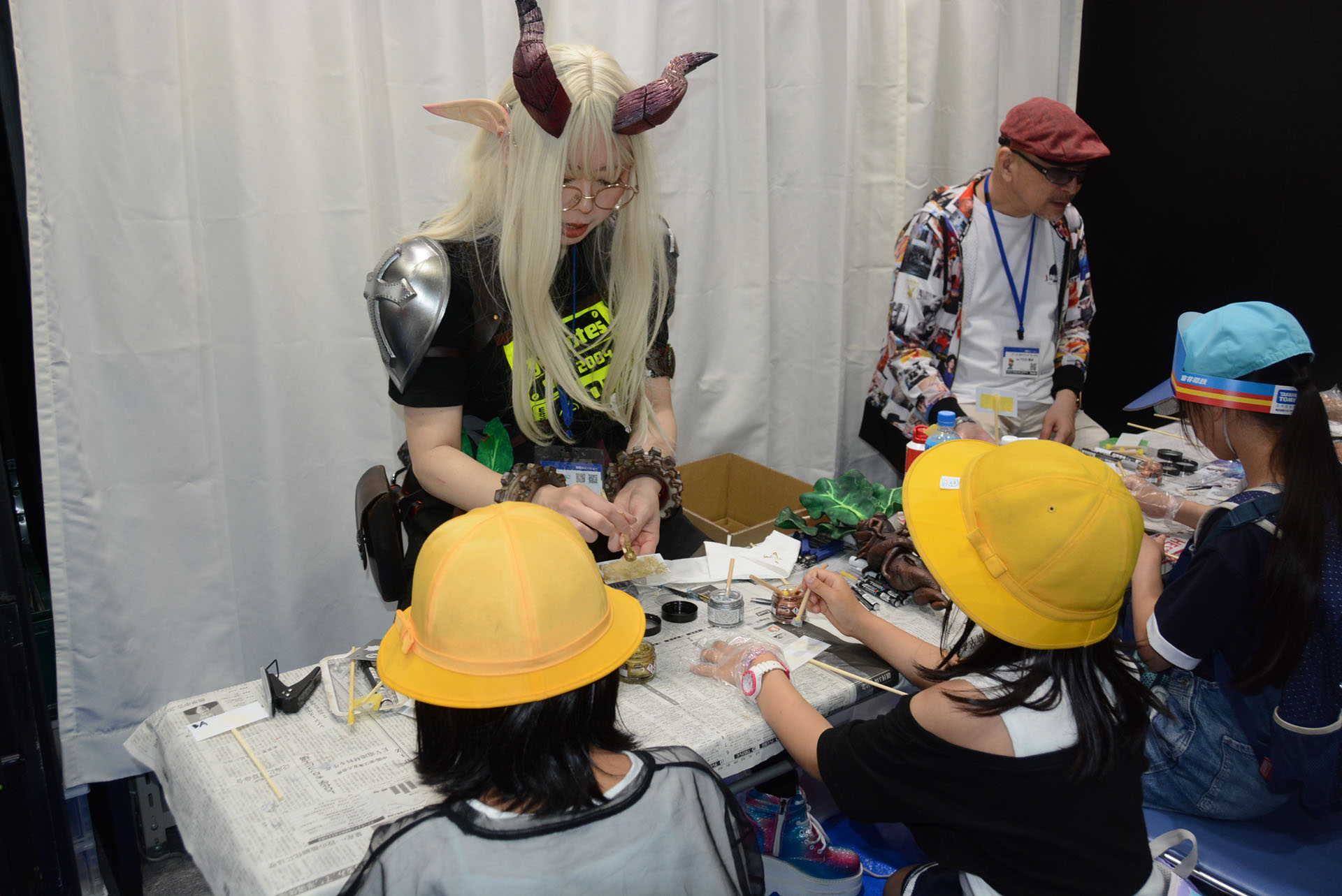 ガイアノーツも塗装教室を開催