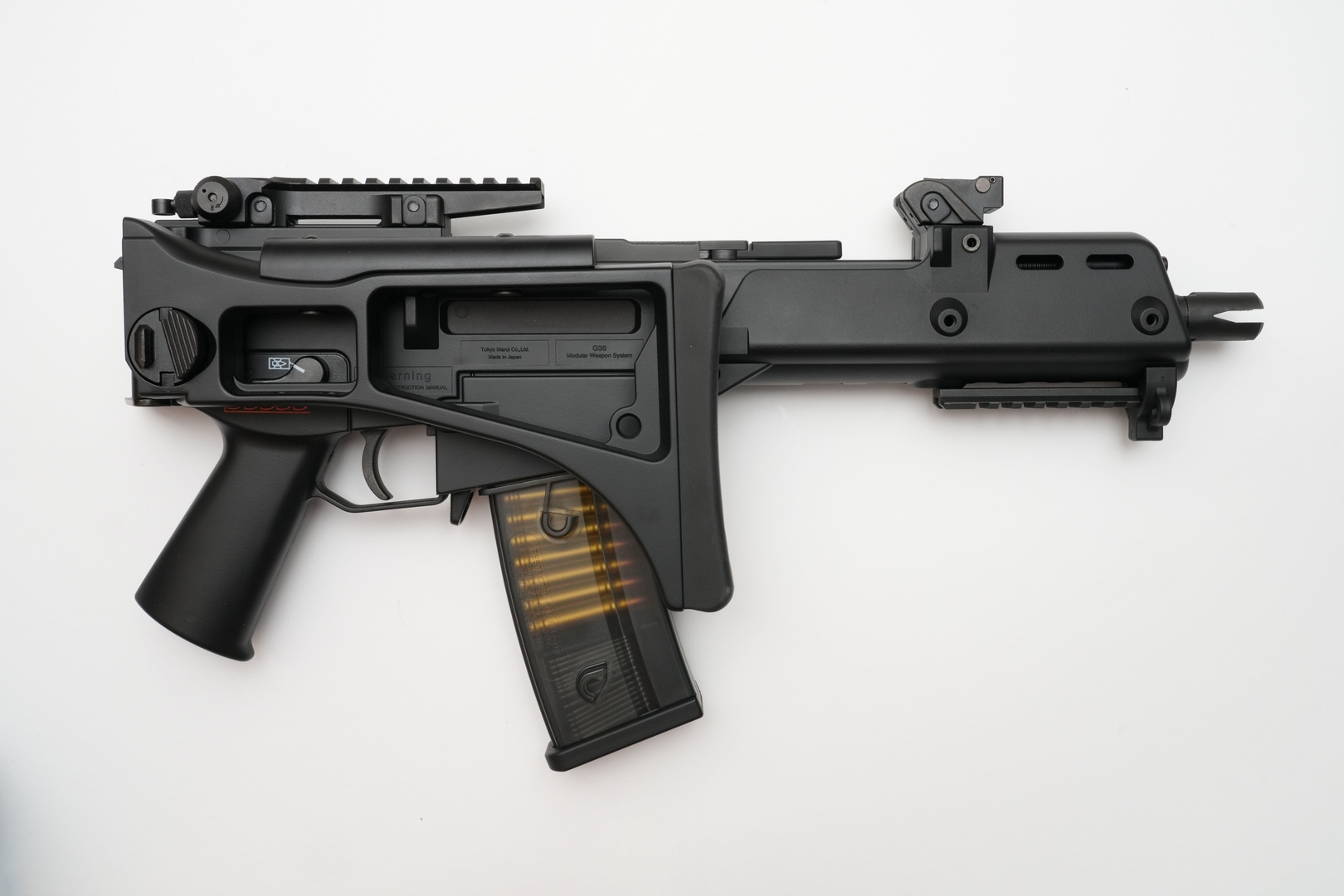 ストックを折り畳んだ状態での全長は500mm