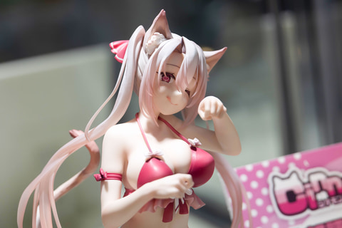 恋恋　蝶　mocha cinnamon 2体セット　新品未開封 特別企画】【あみあみ展示撮り下ろし】鮮やかなブルーのビキニ姿