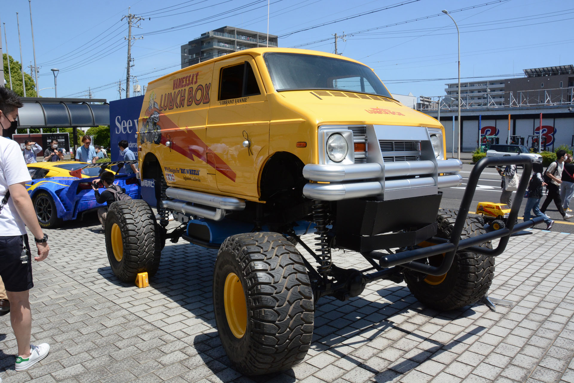 ランチボックスの実車展示