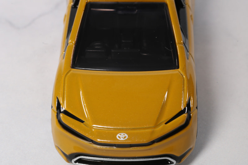 俯瞰から見たボンネット