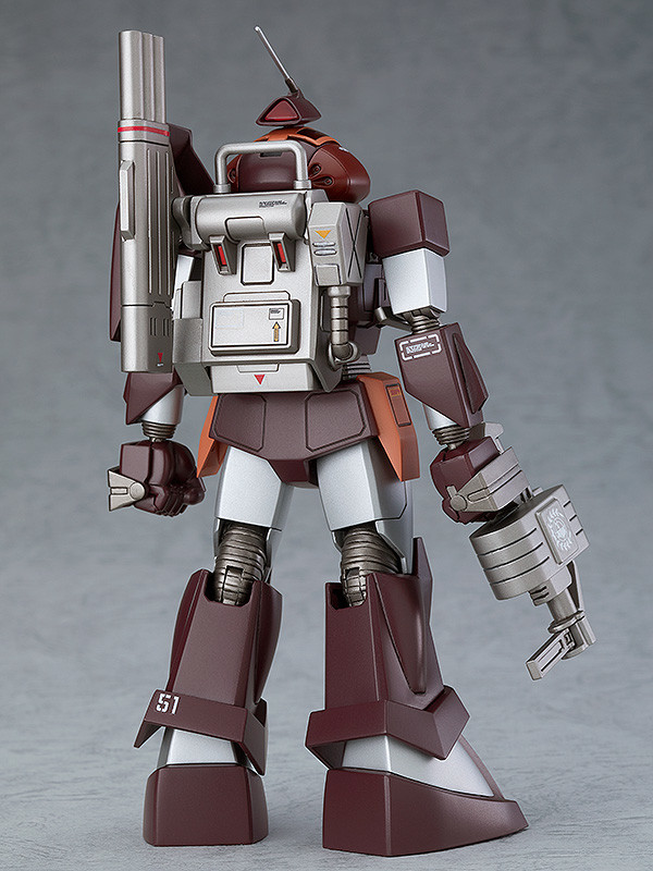 「COMBAT ARMORS MAX02 1/72 Scale ソルティックH8 ラウンドフェイサー」（別売）にも装着可能。