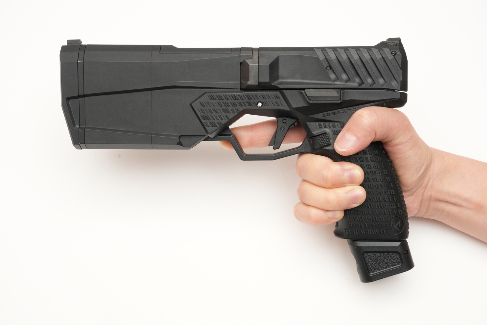 女性の手で握った場合