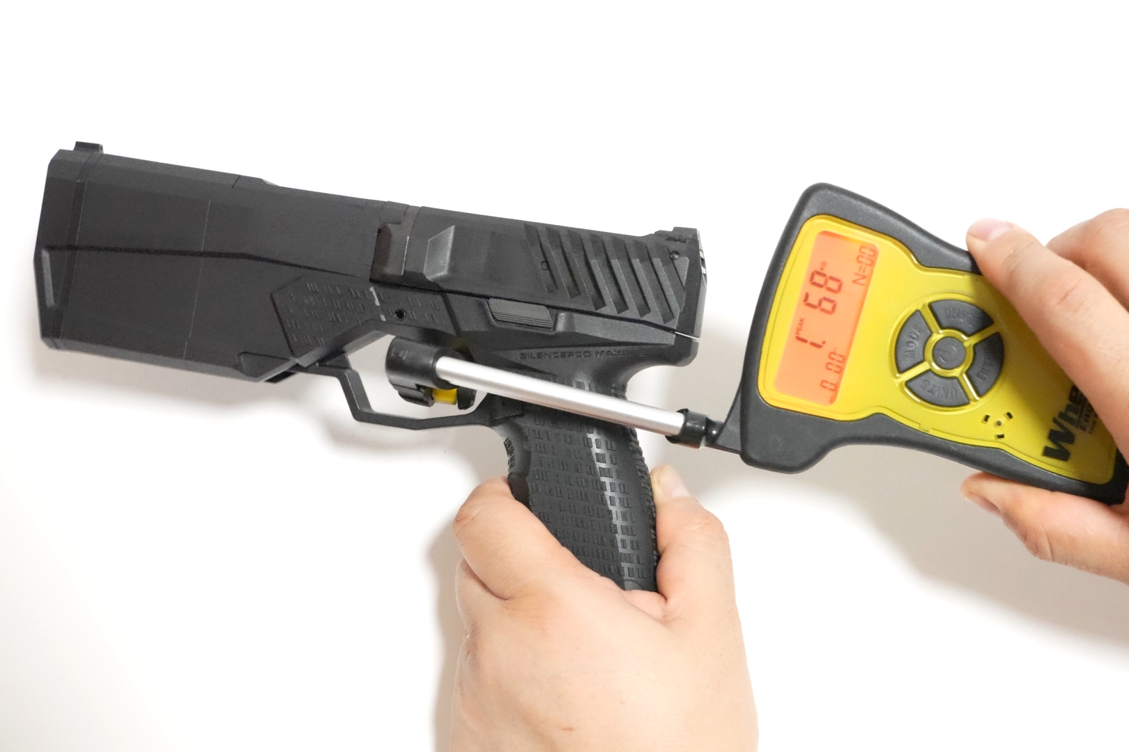 トリガープルは1.68～1.98kg