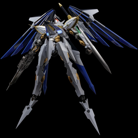 クロスアンジュ 天使と竜の輪舞」より主役機体「ヴィルキス」が