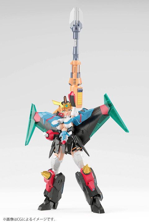 コトブキヤの美少女プラモ「クロスフレーム・ガール