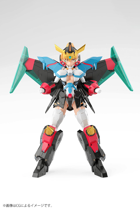 コトブキヤの美少女プラモ「クロスフレーム・ガール ガオファイガー
